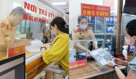 Thời hạn giải quyết cấp biển số định danh khi tiếp nhận hồ sơ đăng ký xe, người dân lưu ý kẻo bỏ lỡ