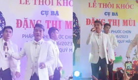 Hé lộ cát-xê mời Đàm Vĩnh Hưng hát ở “lễ thôi khóc 100 ngày”, chi bao nhiêu mà nam ca sĩ hát gần 10 bài?