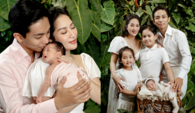 Con gái Khánh Thi - Phan Hiển được đặt tên giống idol Hàn Quốc, một tháng tuổi xinh như thiên thần nhiều người xin vía