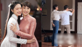 Bố mẹ vợ Đoàn Văn Hậu “hộ tống” con trước hôn lễ, khí chất bá đạo xách túi hiệu đi bộ cũng hot