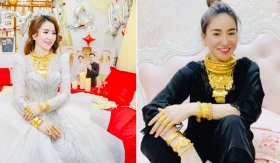 Cô dâu Thanh Hóa từng đeo chi chít vàng trong ngày cưới cho biết hôn nhân gặp sóng gió sau đám cưới ngập vàng