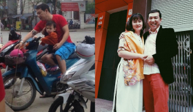 Chàng trai làm lơ xe, bốc vác nay “đổi đời” thành danh hài đất Cảng lấy được vợ trẻ kém 11 tuổi