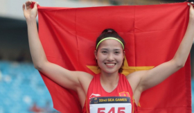 Quyết định hoãn đám cưới để tập trung thi đấu, nữ trung úy giành được 7 HCV tại SEA Games