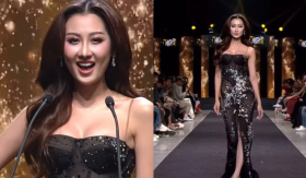 Quế Anh lột xác với diện mạo mới, ghi điểm tại họp báo Miss Grand International 2024