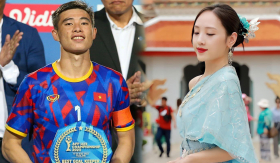 Chân dung thủ môn Quan Văn Chuẩn góp phần làm nên chiến thắng U23 Việt Nam, đã có bạn gái hotgirl siêu xinh
