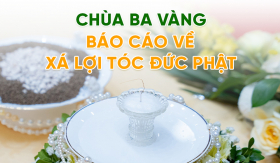 Chùa Ba Vàng giải trình về xá lợi tóc Đức Phật, cứng rắn khi nhắc đến nghi vấn xá lợi là cỏ Pili