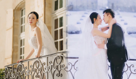 Midu tung bộ ảnh cưới chụp dưới cái lạnh -6 độ tại Paris, khung cảnh tựa cổ tích