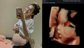 Diễn viên Quỳnh Lương kiệt sức ở tháng thứ 8 thai kỳ lần 2: Đau đớn toàn thân, khó khăn di chuyển