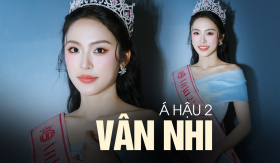 Á hậu Vân Nhi: Từ cô gái rụt rè đến top 3 Hoa hậu Việt Nam 2024
