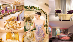 MisThy “lạc lối” trong biệt thự Ngọc Thanh Tâm: Nhà đẹp như cung điện, chị chủ lại còn dễ thương hết nấc
