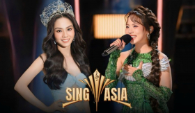 Hoa hậu Mai Phương lặng thầm hỗ trợ Phương Mỹ Chi chinh phục sân khấu quốc tế