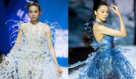 Thanh Hằng tiết lộ cách catwalk với váy nặng 50kg, truyền cảm hứng cho thí sinh Next Top Model 2025