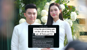 Hoa hậu Đỗ Thị Hà gây xôn xao mạng vì đoạn tin nhắn mời cưới gửi bạn cũ