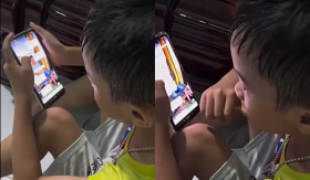 Mẹ qua đời vì va chạm giao thông, bé trai lén ngồi 1 góc xem đi xem lại tin nhắn, khóc nức nở vì nhớ