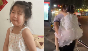 Con gái mếu máo hỏi mẹ sao mình lại giống bố, nhìn đến diện mạo người bố ai cũng thương đứa trẻ