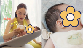 Minh Hằng khoe cận diện mạo quý tử đầu lòng, góc nghiêng gây bão vì 1 chi tiết