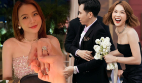 Sam bất ngờ đăng hình đeo nhẫn ngón áp út, đã được cầu hôn sau khi bắt hoa cưới của Diệu Nhi?