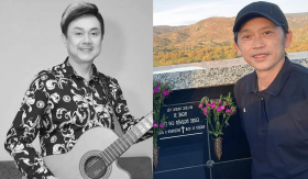 NSUT Hoài Linh thăm mộ cố nghệ sĩ Chí Tài dịp tưởng niệm 3 năm ngày mất