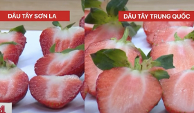 Dâu tây Trung Quốc 'xâm nhập' gắn mác dâu Sơn La, cách phân biệt đơn giản để tránh mua nhầm