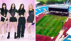 Concert BlackPink chính thức tổ chức như dự kiến, sân khấu biểu diễn tại Mỹ Đình đang được lắp đặt ra sao?