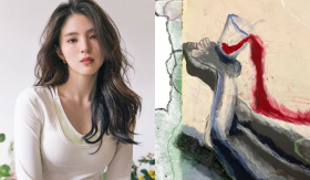 Vừa trở lại phim trường hậu chấn thương mặt, “tiểu tam quốc dân” Han So Hee gây hoang mang khi vẽ tranh kỳ quái