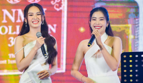 HH Mai Phương và Nam Em tái ngộ sau Miss World Vietnam 2022, trổ tài 'bắn' tiếng Anh như gió!