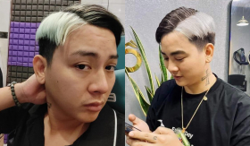 Hoài Lâm đổi màu tóc cực 'cháy', ngoại hình lần nữa thay đổi khác lạ