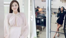 Nhã Phương khoe dáng cực nuột sau ồn ào 'ngáp dài' trong 'Sao nhập ngũ', netizen khen Trường Giang chăm vợ khéo quá!