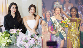 Miss Earth 2022 Mina Sue Choi đến Việt Nam chuẩn bị cho Miss Earth Vietnam 2023