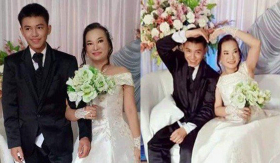 Cô dâu 41 tuổi cưới chồng 16 tuổi là con trai của bạn thân, từ nhỏ đã ẵm bồng chú rể trong tay