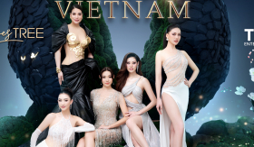 Bộ 3 Khánh Vân - Quỳnh Hoa - Hà Thu đọ sắc trong poster mới của Miss Earth Vietnam 2023