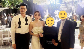 Siêu mẫu là 'bạn trai quốc dân' lộ diện cùng vợ trong hôn lễ ở Đà Lạt, cô dâu gia thế 'khủng' cực kín tiếng