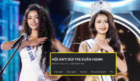 Vì sao hoa hậu Bùi Thị Xuân Hạnh vừa đăng quang đã bị lập nhóm anti-fan gần 4.000 thành viên?