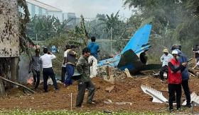 Máy bay quân sự rơi ở Quảng Nam, tình hình phi công thế nào?