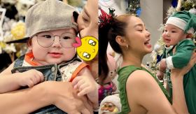 Thực hư bức ảnh cận mặt con trai 5 tháng tuổi của Minh Hằng, có gì khiến netizen xuýt xoa mãi?