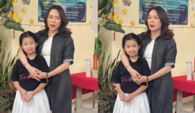 Mỹ Tâm ôm chặt không rời con gái cố diễn viên Mai Phương, bé vui đến mức về không chịu thay đồ sợ bay mùi