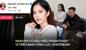 Nam Em có dấu hiệu phạm luật khi trèo ban công lúc livestream, có thể bị xử lý ra sao?