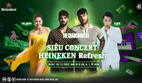 Từ KSHMR đến The Chainsmokers, Heineken mang đến trải nghiệm âm nhạc siêu độc đáo với thông điệp Refresh Your Music