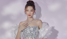 Thùy Tiên khác lạ với phong cách tiểu thư cùng đầm Lovelyn