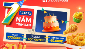 Có gì hot tại tiệc mừng 7 năm tình bạn “siêu to siêu khổng lồ” của ShopeeFood?