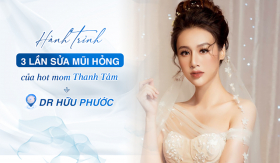 Hành trình 3 lần sửa mũi hỏng của Hot mom Thanh Tâm