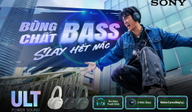 Bùng chất bass, slay hết nấc cùng siêu phẩm tai nghe Sony ULT WEAR mới