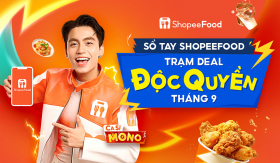 Mở khóa thế giới ẩm thực với “Sổ tay trạm deal” độc quyền của ShopeeFood