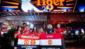 Tiger - Bia chính thức của Câu lạc bộ Bóng đá Manchester United