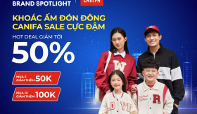 Canifa chào đông với chương trình khuyến mãi lớn: khoác ấm đón đông - Canifa sale cực đậm trên Lazada