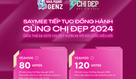 Nhà mạng Saymee hướng dẫn bình chọn cho Chị Đẹp Đạp Gió 2024 bao hời