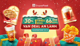 ‘Dresscode’ Giáng sinh đẹp mê của 4 thương hiệu F&B trên ShopeeFood