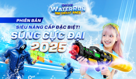 Revive Water Run 2025 chính thức trở lại với phiên bản hoàn toàn mới: Đường chạy nước thể lực nhất mùa hè