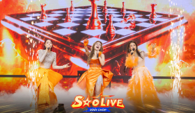 Sân khấu Sao Live Đỉnh Chóp hóa mini concert ba chị đẹp: Minh Hằng múa mưa, Bùi Lan Hương & Dương Hoàng Yến khoe vocal