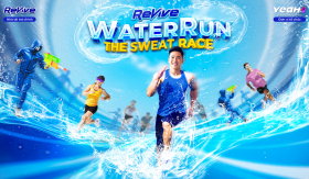 Revive Water Run 2025: Đường chạy nước thể lực kịch tính nhất mùa hè, bùng nổ trải nghiệm mới cho mọi thế hệ